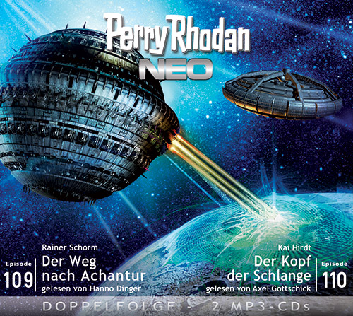 Perry Rhodan Neo MP3 Doppel-CD Episoden 109+110