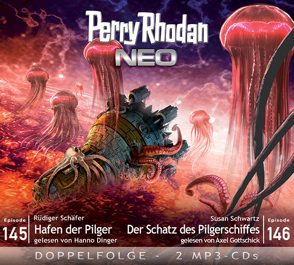 Perry Rhodan Neo MP3 Doppel-CD Episoden 145+146