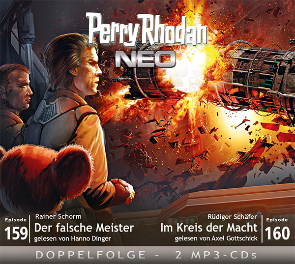 Perry Rhodan Neo MP3 Doppel-CD Episoden 159+160