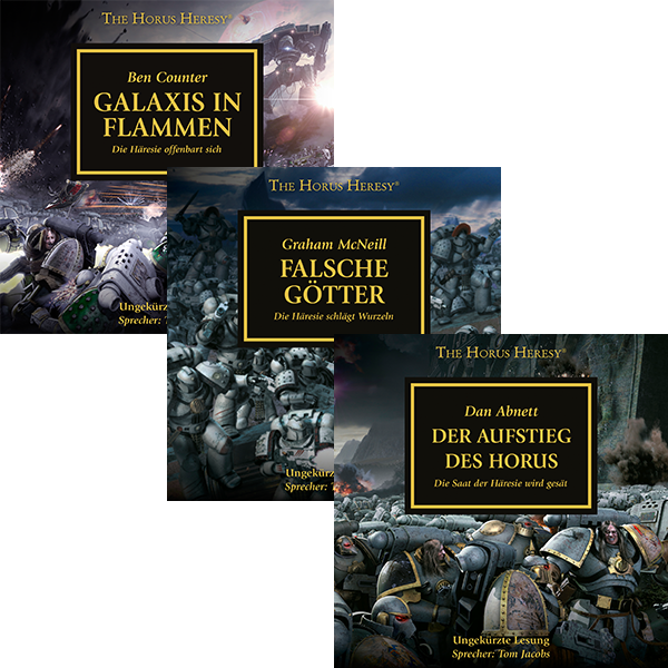 The Horus Heresy 01 - 03  (Hörbuch-Download-Paket)
