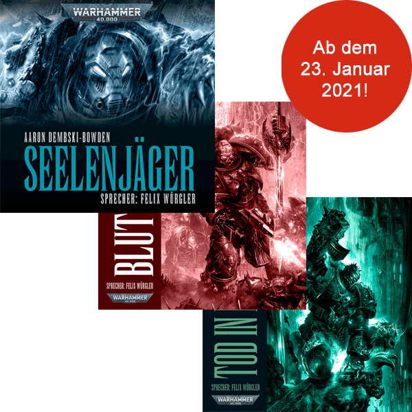Warhammer 40.000: Night Lords 1 - 3 (Hörbuch-Download-Paket)
