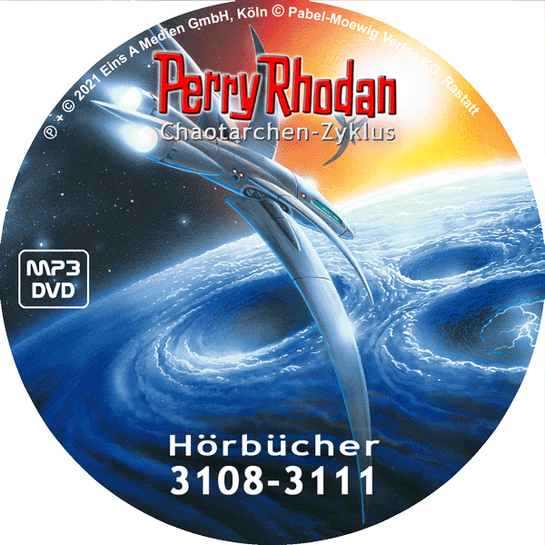 Perry Rhodan MP3-DVD 3108-3111