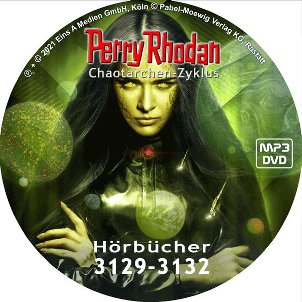 Perry Rhodan MP3-DVD 3129-3132