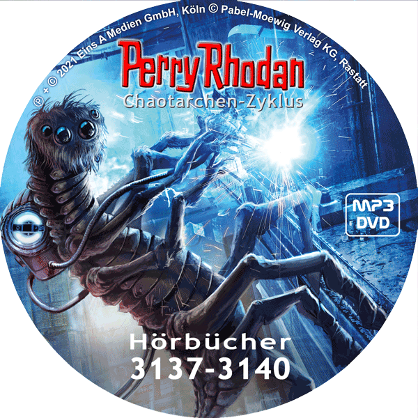 Perry Rhodan MP3-DVD 3137-3140