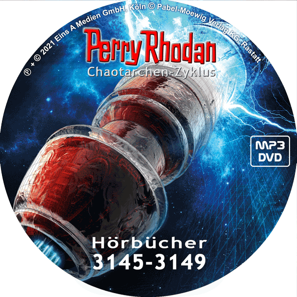 Perry Rhodan MP3-DVD 3145-3149