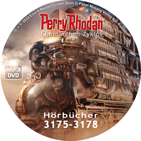 Perry Rhodan MP3-DVD 3175-3178