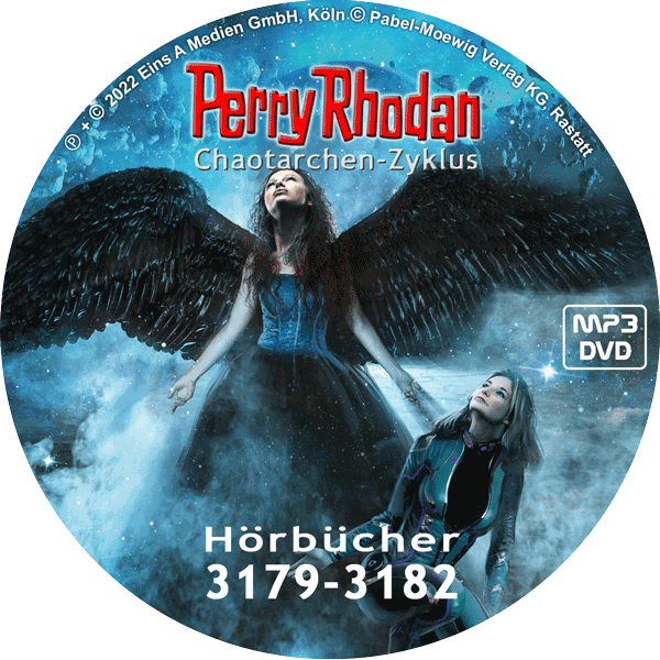 Perry Rhodan MP3-DVD 3179-3182