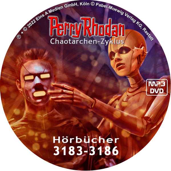 Perry Rhodan MP3-DVD 3183-3186
