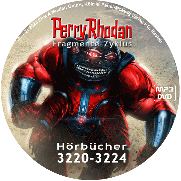 Perry Rhodan MP3-DVD 3220-3224