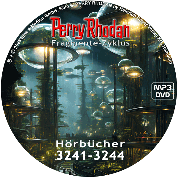 Perry Rhodan MP3-DVD 3241-3244