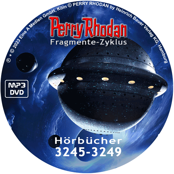 Perry Rhodan MP3-DVD 3245-3249