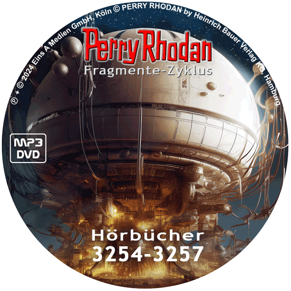 Perry Rhodan MP3-DVD 3254-3257