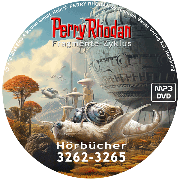 Perry Rhodan MP3-DVD 3262-3265
