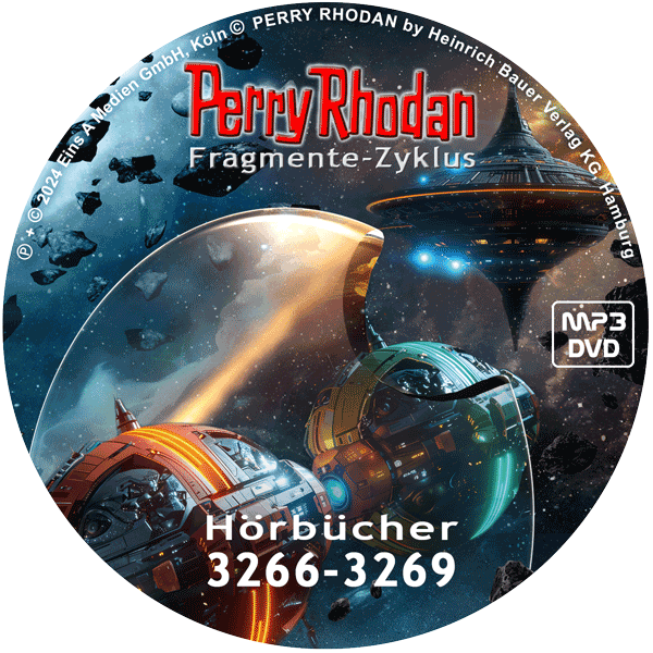 Perry Rhodan MP3-DVD 3266-3269