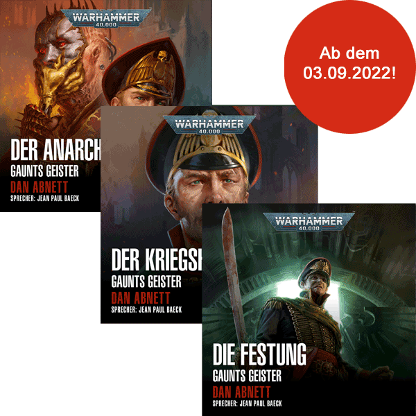 Warhammer 40.000: Gaunts Geister 13 - 15 (Hörbuch-Download-Abo)