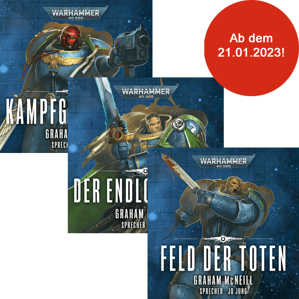 Warhammer 40.000: Die Chroniken des Uriel Ventris 4 - 6 (Hörbuch-Download-Abo)