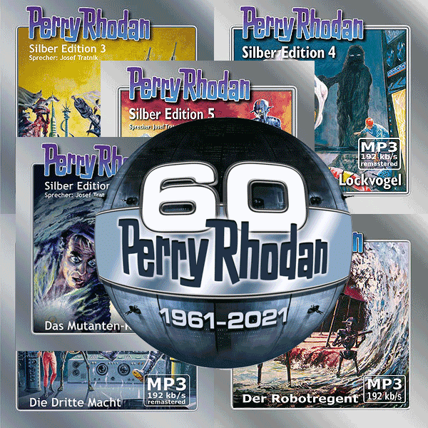 Perry Rhodan Silber Edition 01-06 (MP3-CD-Paket)