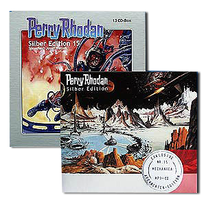 Perry Rhodan Silber Edition + Stellaris-Hörbuch im 4er CD-Paket