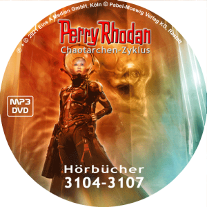 Perry Rhodan MP3-DVD 3104-3107