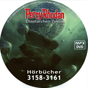 Perry Rhodan MP3-DVD 3158-3161