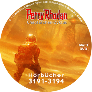 Perry Rhodan MP3-DVD 3191-3194