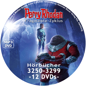 PERRY RHODAN Fragmente-Zyklus MP3 DVD-Paket Folgen 3250-3299